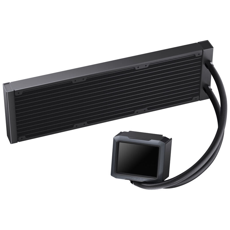 Jonsbo TF3-360SCB AIO vannkjøling 360 mm ARGB LCD-skjerm svart bakside