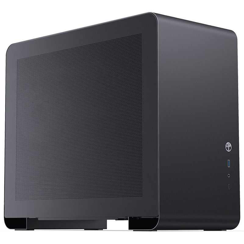 Jonsbo U4 Mini Mesh Micro-ATX kabinett svart forfra