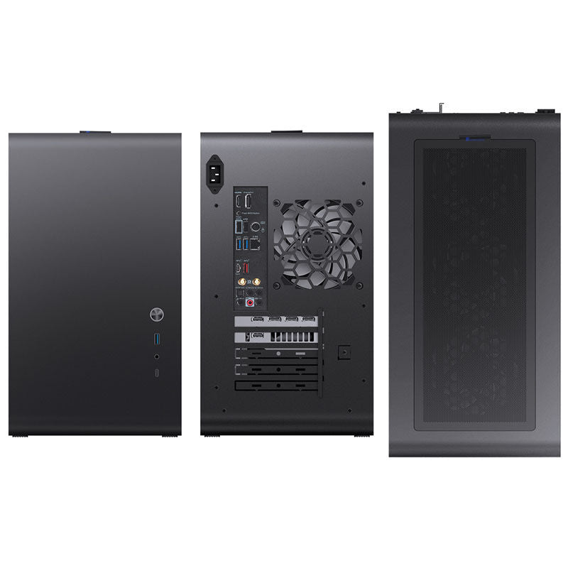 Jonsbo U4 Mini Mesh Micro-ATX kabinett svart montert innvendig