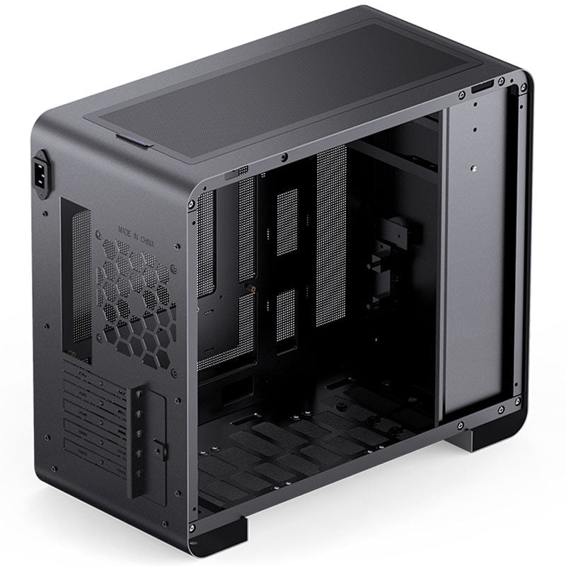 Jonsbo U4 Mini Mesh Micro-ATX kabinett svart oversikt over ventilasjon