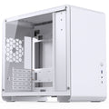 Jonsbo U4 Mini Micro-ATX kabinett herdet glass svart forfra