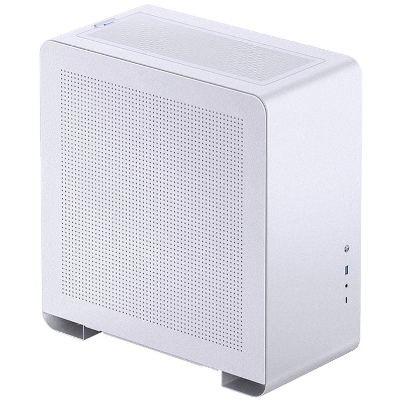 Jonsbo U4 Pro Mesh kabinett midtårn ATX hvit bakside