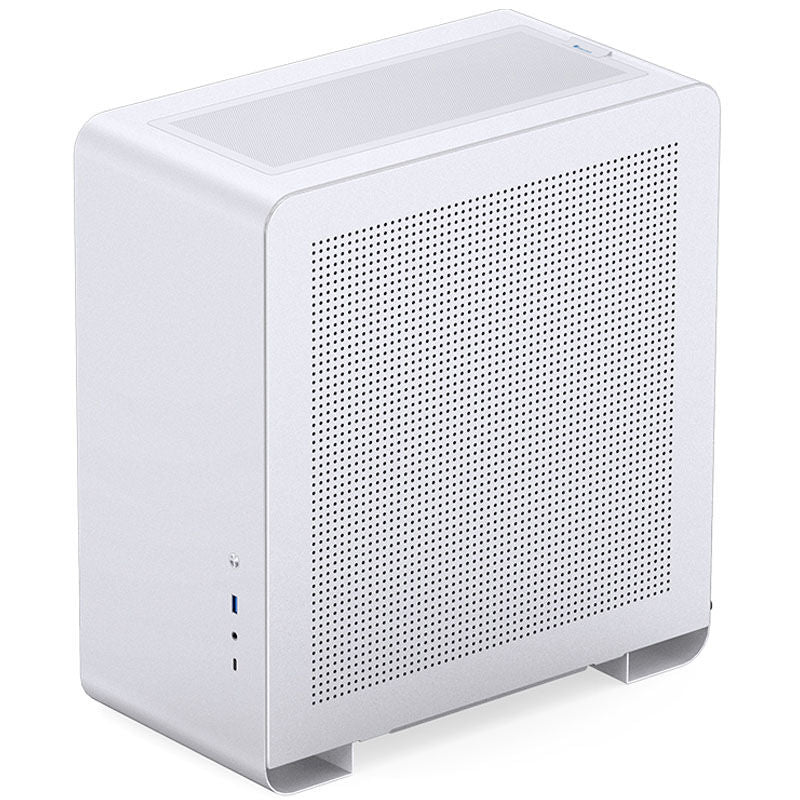 Jonsbo U4 Pro Mesh kabinett midtårn ATX hvit detalj mesh side