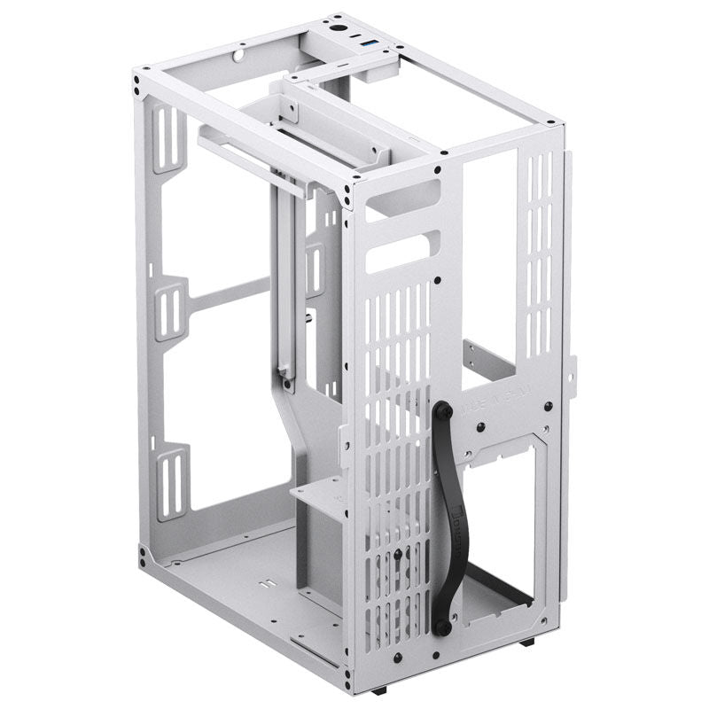 Jonsbo VR3 Mini-ITX kabinett PCIe 4.0 hvit sidepanel mesh