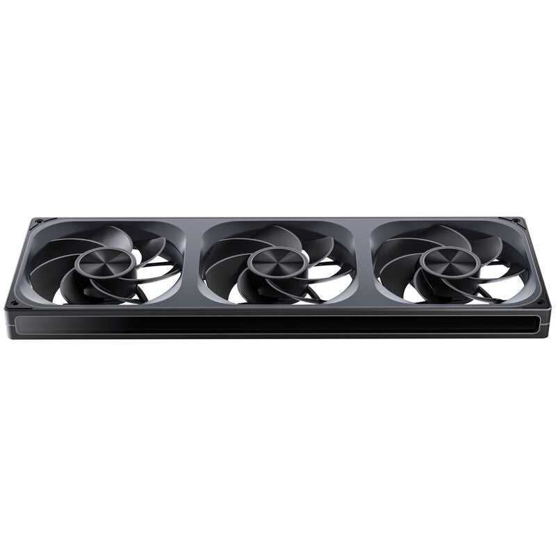 Jonsbo ZA-420BR PWM vifte 3x 140 mm reverse ARGB svart sideprofil