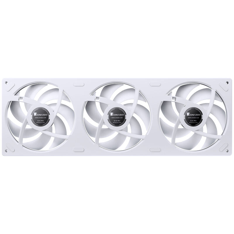 Jonsbo ZA-420WR PWM vifte 3x 140 mm ARGB reverse hvit i bruk