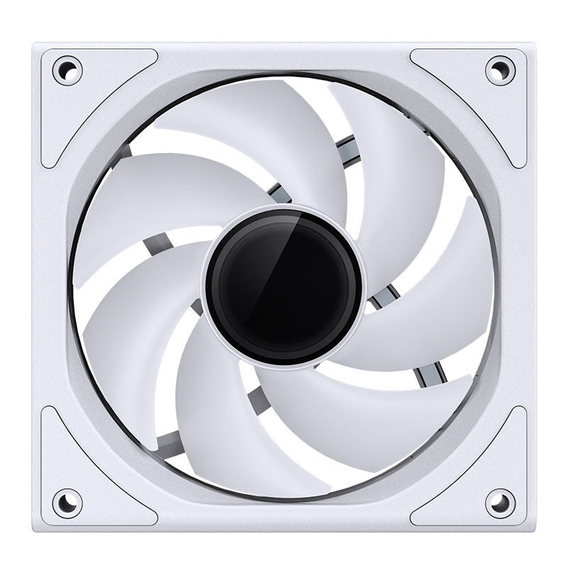 Jonsbo ZK-120W vifte 3-pakning 120 mm ARGB PWM hvit - Jonsbo