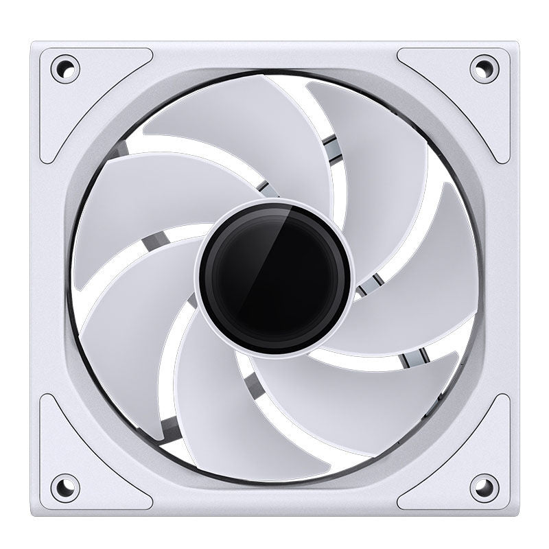 Jonsbo ZK-120WR 3-i-1 reverse vifte 120 mm ARGB hvit PWM - Jonsbo