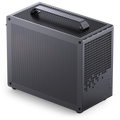 Jonsplus Z20 Mesh kabinett minitårn Micro-ATX svart forfra