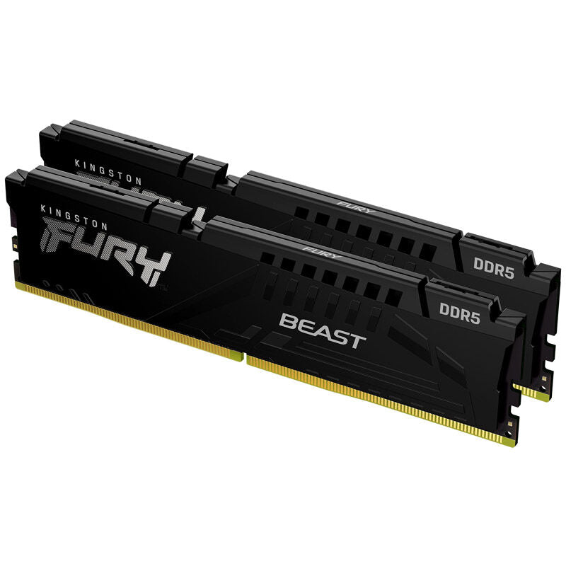Kingston Fury Beast Black DDR5-5200 CL40 RAM 32 GB forfra