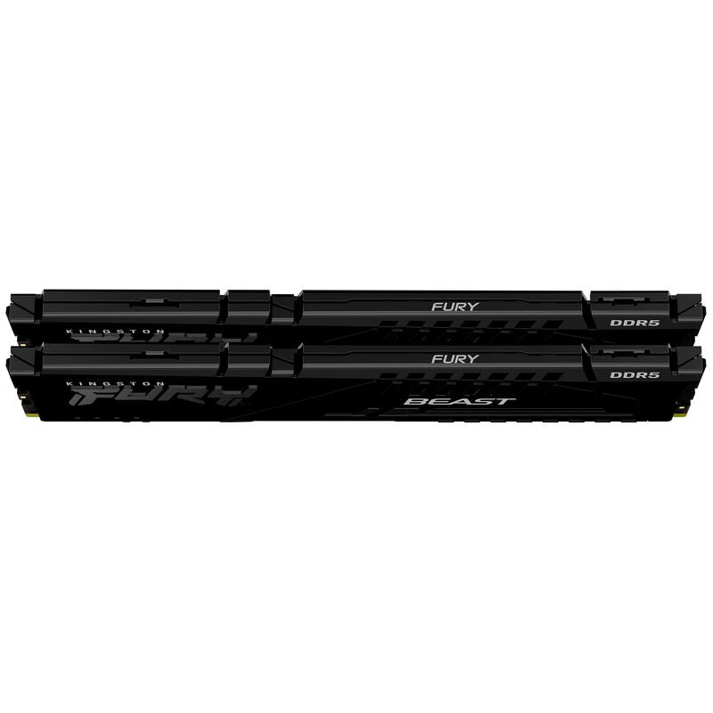 Kingston Fury Beast DDR5-6000 CL36 EXPO XMP RAM 64 GB svart nærbilde