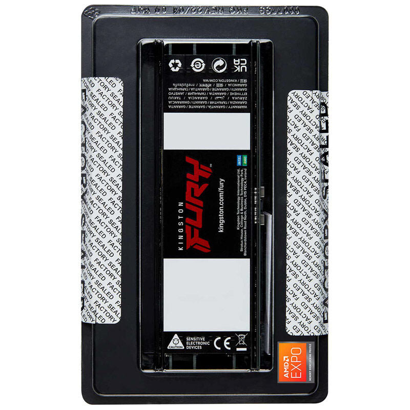 Detalj av Kingston Fury Renegade Pro DDR5-6000 CL32 RAM 16 GB ECC reg.