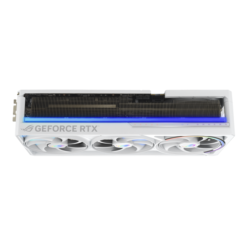 Kjølesystem på ASUS ROG Astral RTX 5090 White OC grafikkort