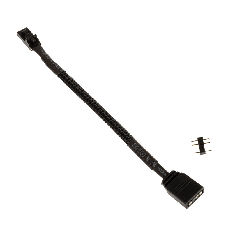 Kolink 3-Pin Corsair ARGB adapterkabel 15 cm bakside