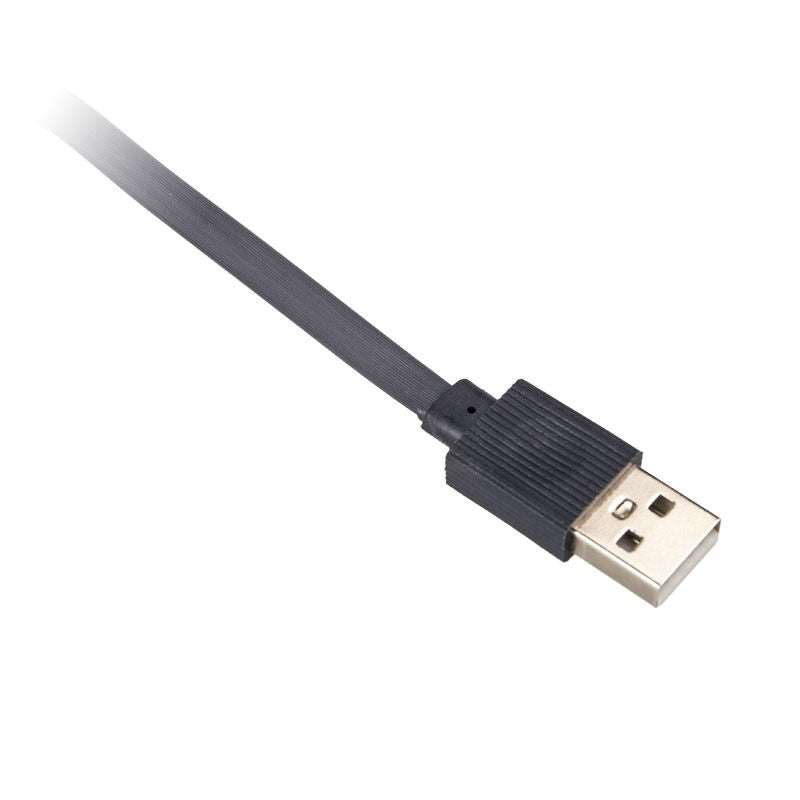 Kolink Aero USB skrivebordsvifte mørkeblå viftegitter detalj