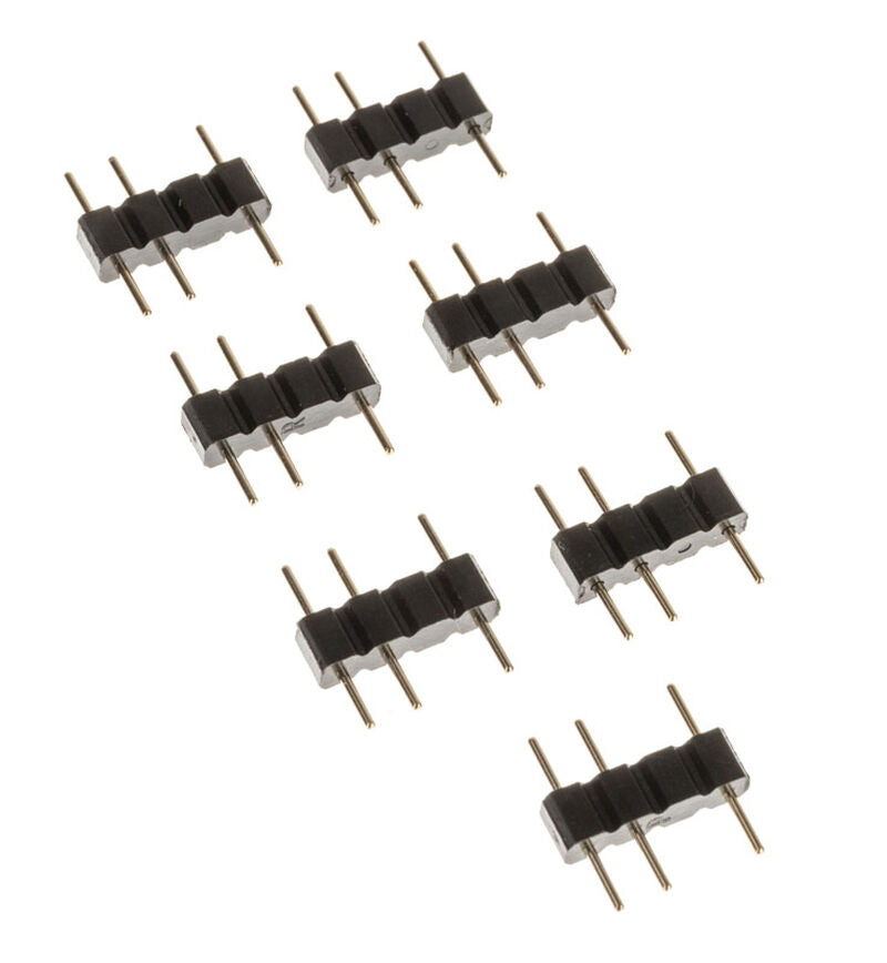 Nærbilde av Kolink ARGB 1-6 splitterkabel 3-pin 5V 30 cm svart