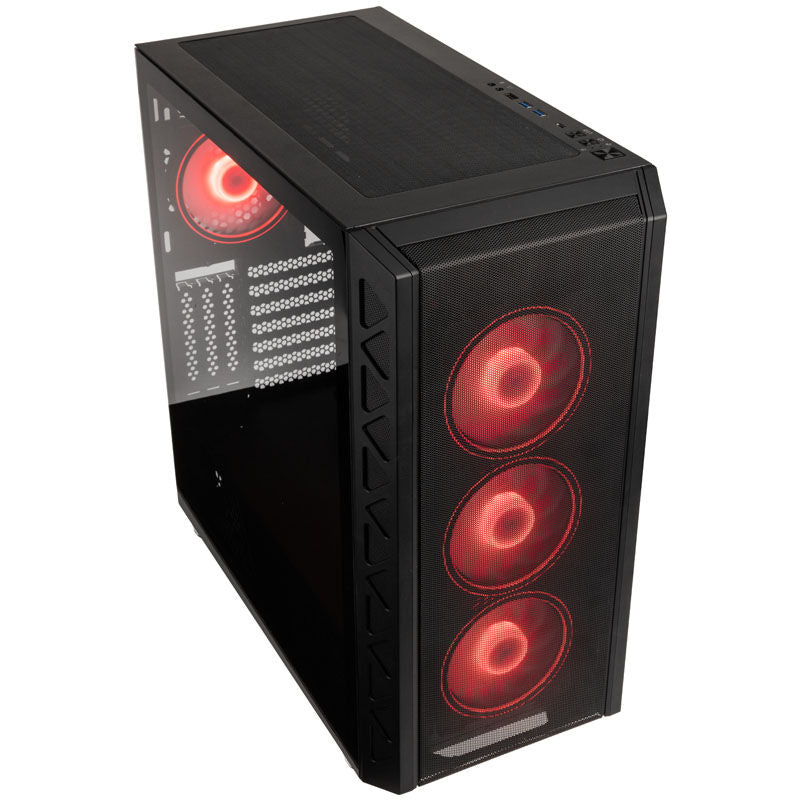 Kolink Citadel Mesh ATX ARGB kabinett midtårn E-ATX svart bakside