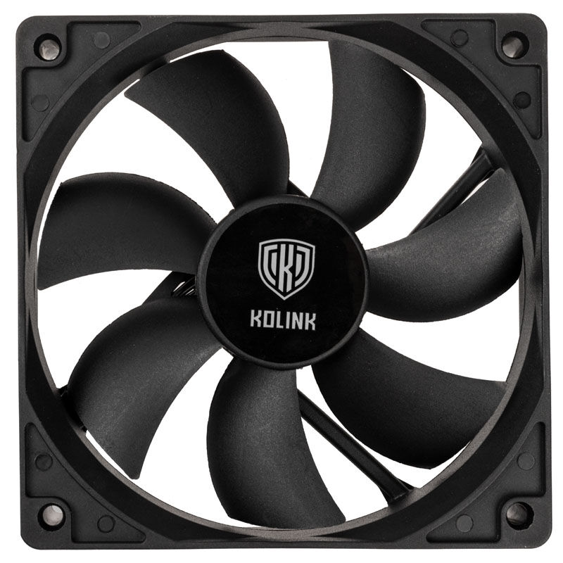 Kolink Classic PWM vifte 120 mm svart bakside