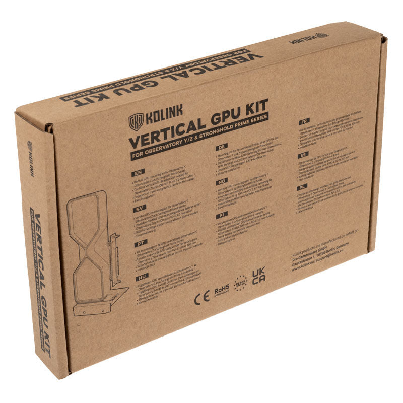 Kolink GPU Mounting Kit vertikal GPU-brakett oversikt