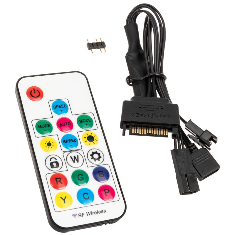 Kolink Inspire L1 3-Pin 5V ARGB-kontroller SATA forfra