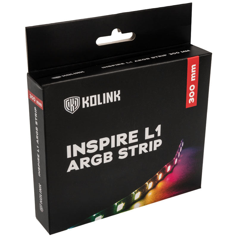 Kolink Inspire L1 ARGB LED-stripe 30 cm med tilkoblingskabel