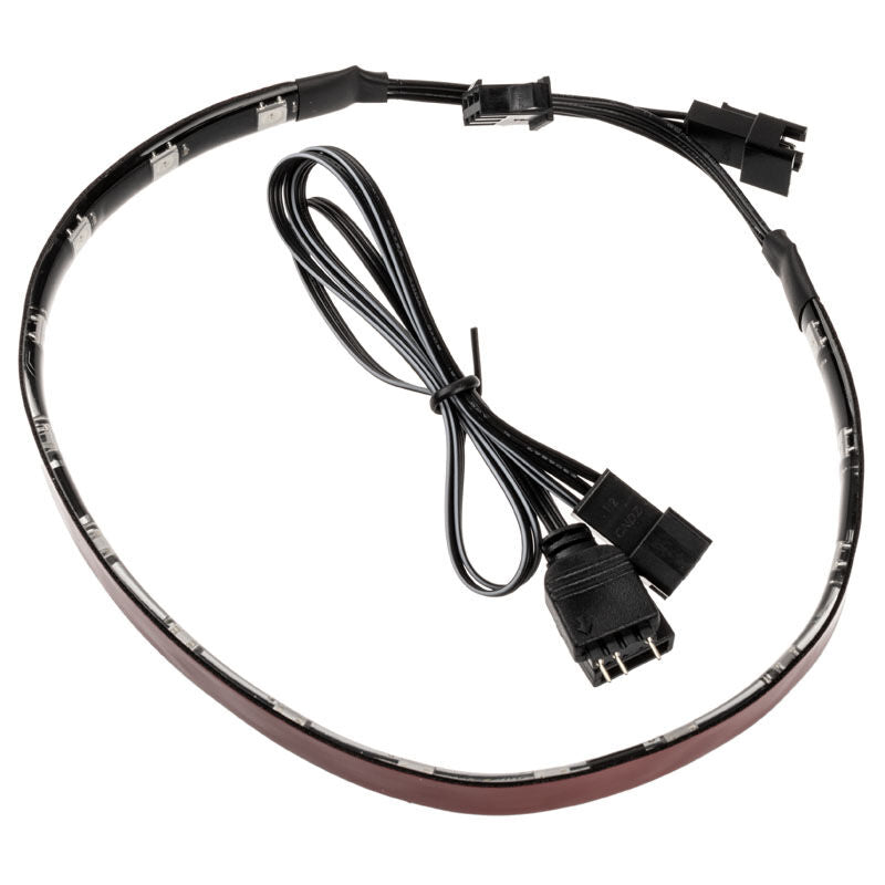 Montert Kolink Inspire L1 ARGB LED-stripe 30 cm i gaming-rigg