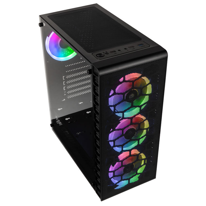 Kolink Observatory Lite Mesh ARGB kabinett bakside