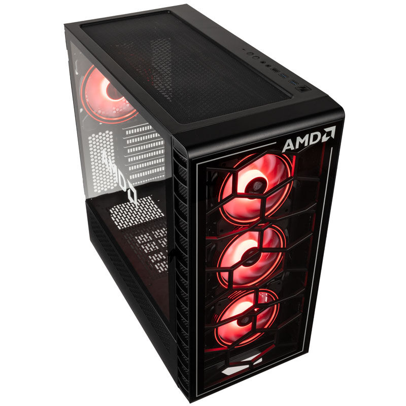 Kolink Observatory Y AMD SE ARGB kabinett midtårn svart bakside