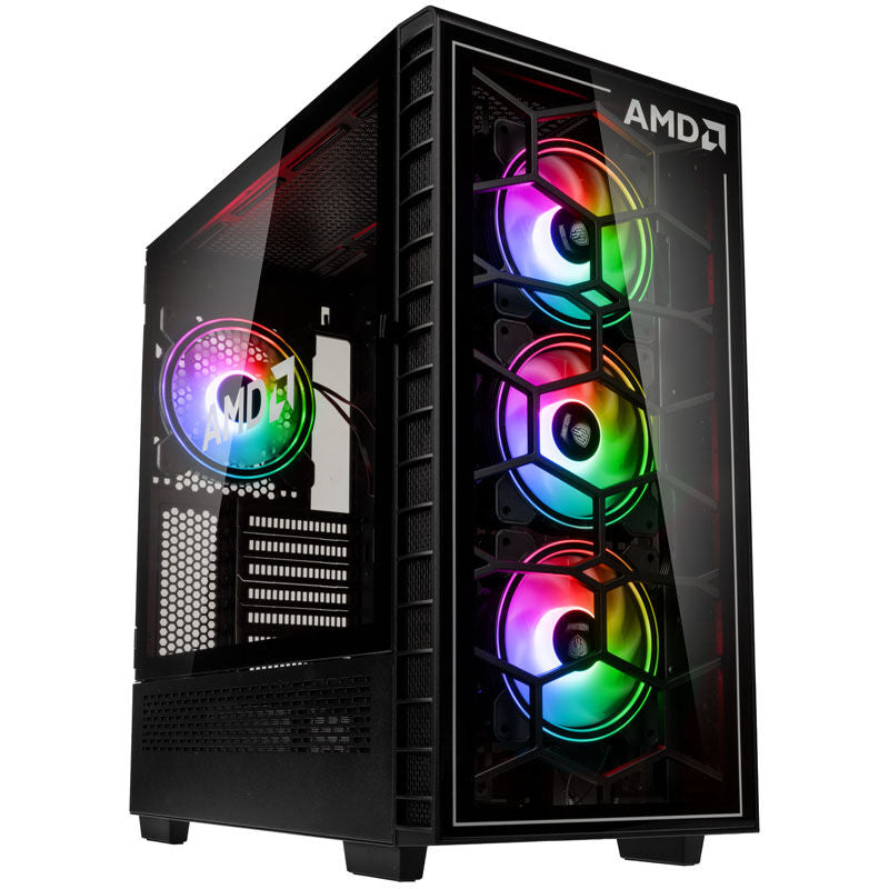 Kolink Observatory Y AMD SE ARGB kabinett midtårn svart forfra