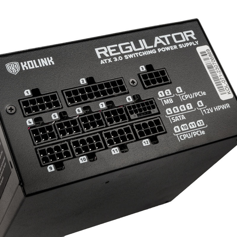 Kolink Regulator strømforsyning 1000 W kabelhåndtering