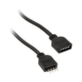 Kolink RGB 4-pin skjøtekabel 50 cm svart forfra
