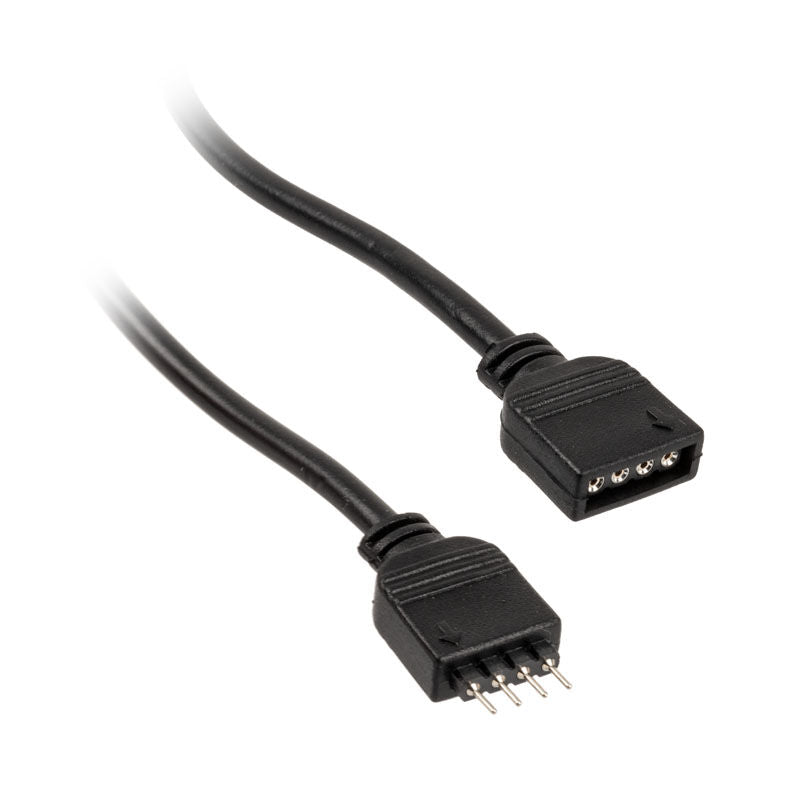 Kolink RGB 4-pin skjøtekabel 50 cm svart forfra