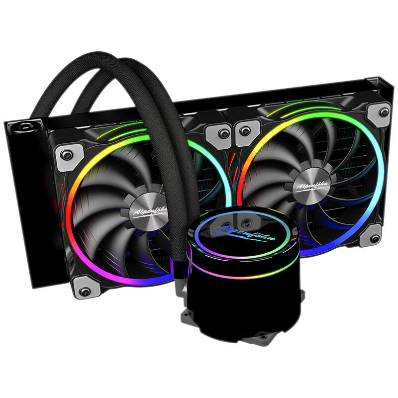 Kolink Rocket Heavy Mini-ITX kabinett ventilasjon i aluminiumfront