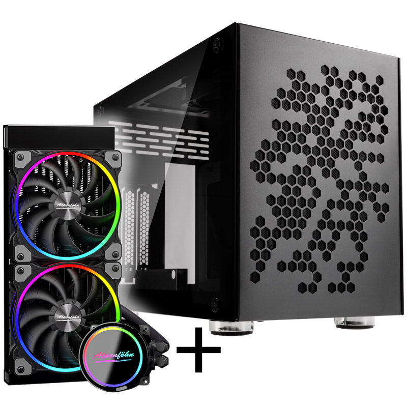 Kolink Rocket Heavy Mini-ITX kabinett front