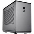 Kolink Rocket v2 aluminium Mini-ITX kabinett titangrå forfra