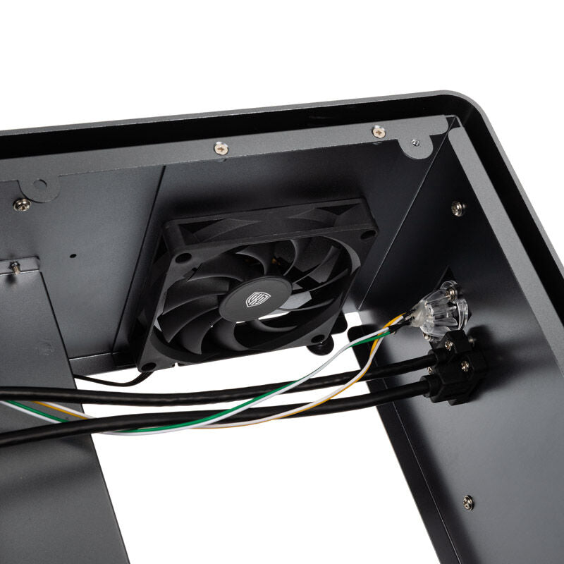 Kolink Rocket v2 aluminium Mini-ITX kabinett titangrå sider