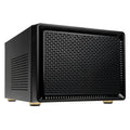 Kolink Satellite Mini-ITX kubekabinett Micro-ATX svart forfra