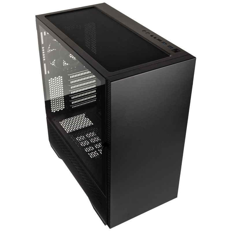 Kolink Stronghold Prime kabinett midtårn E-ATX svart bakside