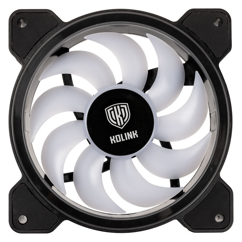 Kolink Umbra ARGB PWM vifte 120 mm detalj av blader