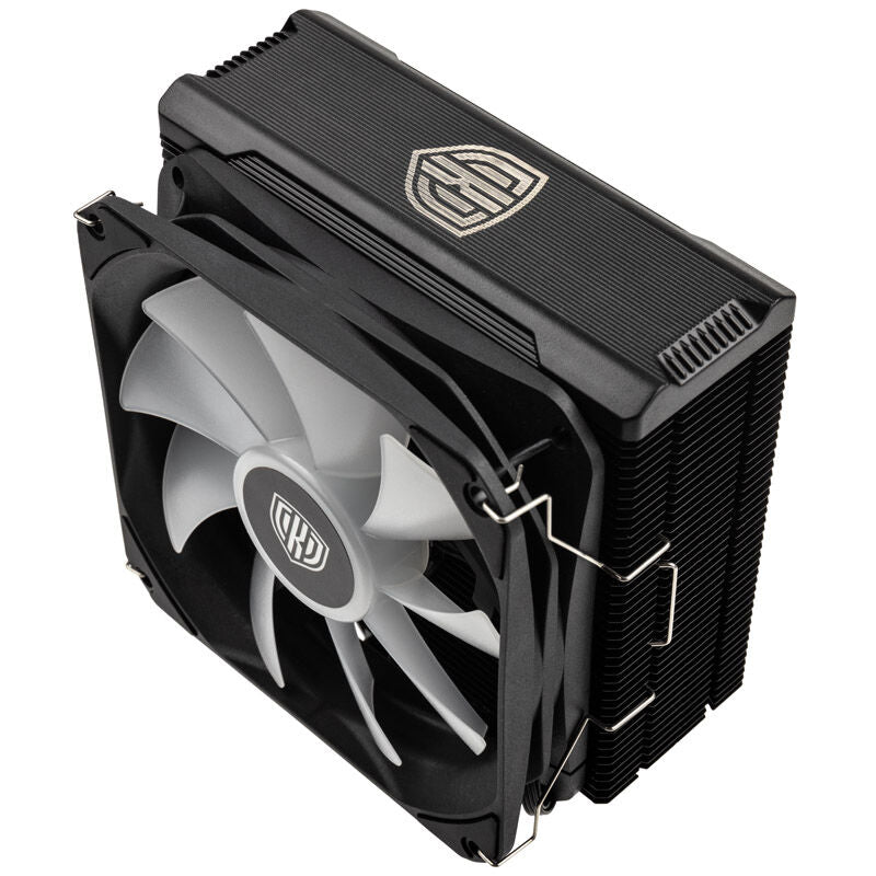 Bakside av Kolink Umbra EX180 ARGB CPU-kjøler