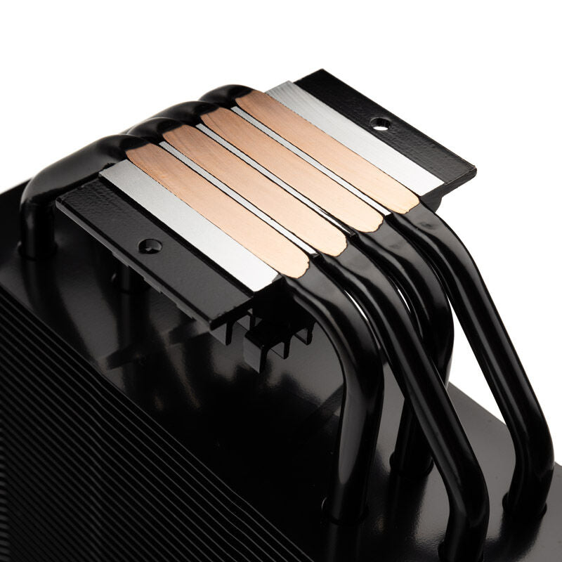 Kolink Umbra EX180 Black Edition CPU-kjøler med synlige aluminiumslameller