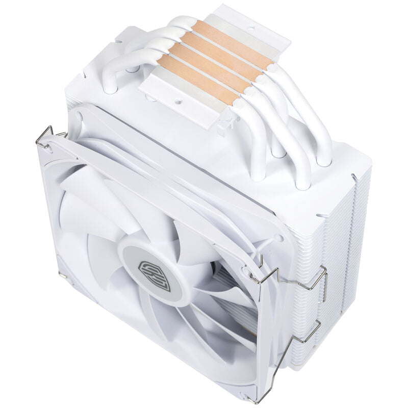 Montert Kolink Umbra EX180 White Edition CPU-kjøler i PC