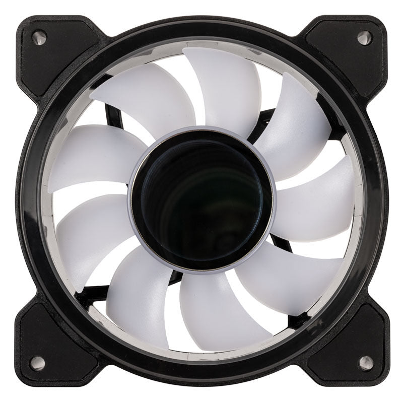 Detalj av Kolink Umbra Void ARGB PWM vifte 120 mm svart