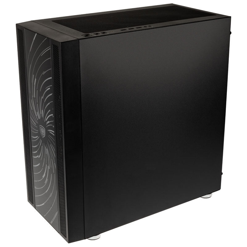 Kolink Unity Adapt ARGB kabinett midtårn E-ATX svart detalj av frontpanel