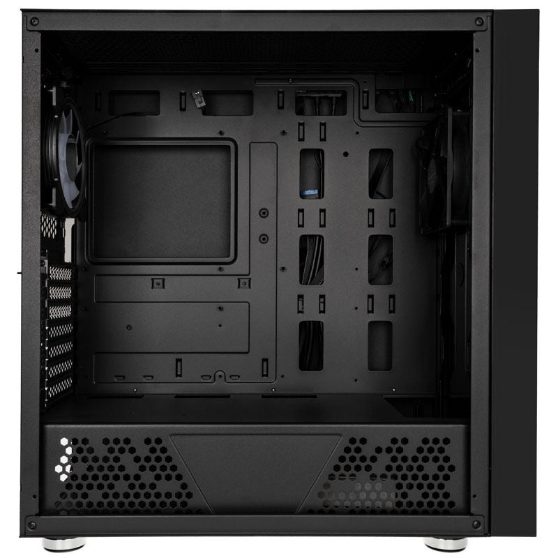 Kolink Unity Adapt ARGB kabinett midtårn E-ATX svart sidepanel i tempered glass