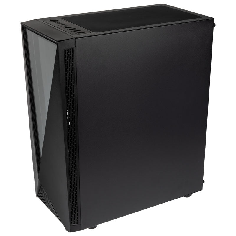 Detalj av Kolink Void RGB kabinett med temperert glass