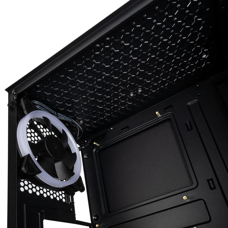 Kolink Void RGB kabinett midtårn ATX herdet glass svart - Kolink
