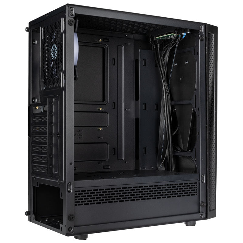 Kolink Void RGB kabinett midtårn ATX herdet glass svart - Kolink