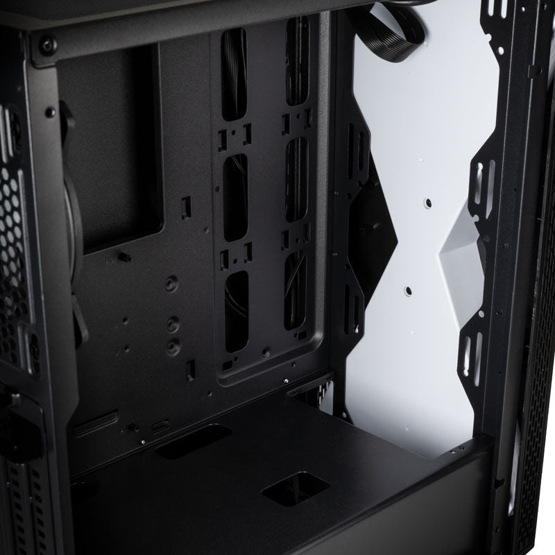 Kolink Void X ARGB kabinett midtårn E-ATX herdet glass svart ARGB-led-strips