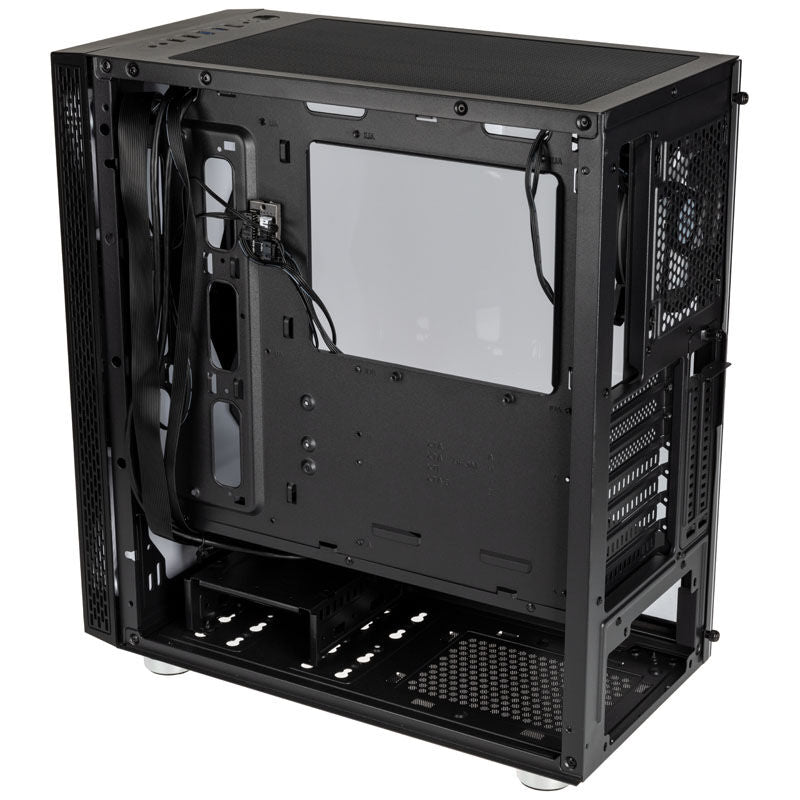 Kolink Void X ARGB kabinett midtårn E-ATX herdet glass svart ventilasjonssider